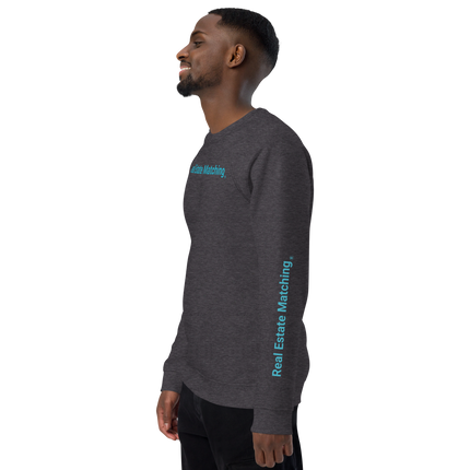Unisex organic raglan sweatshirt