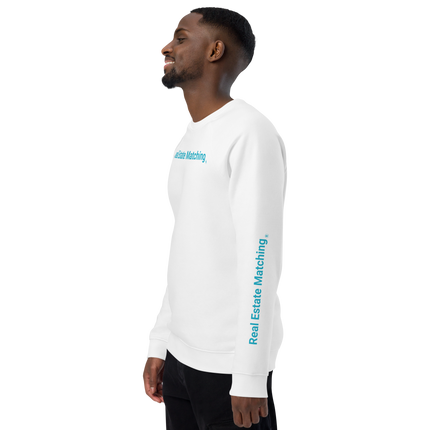 Unisex organic raglan sweatshirt