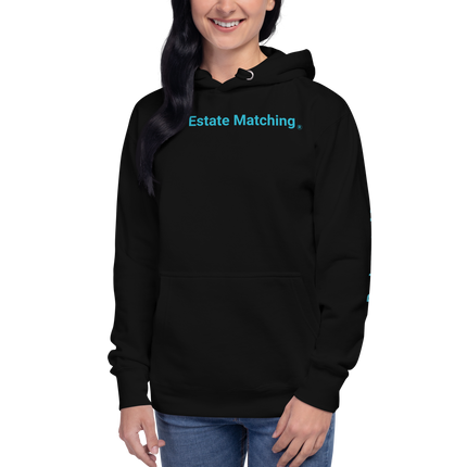 Unisex Hoodie with Real Estate Matching Logo