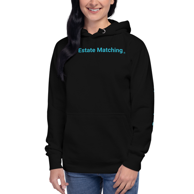 Unisex Hoodie with Real Estate Matching Logo