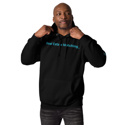 Unisex Hoodie with Real Estate Matching Logo