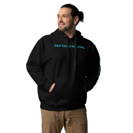 Unisex Hoodie with Real Estate Matching Logo