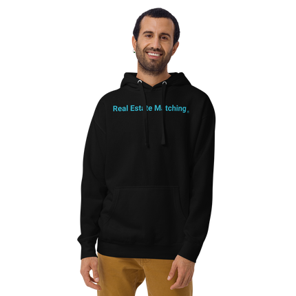 Unisex Hoodie with Real Estate Matching Logo