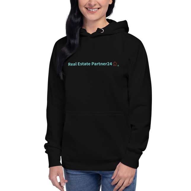 Unisex Hoodie with Real Estate Partner24 Logo
