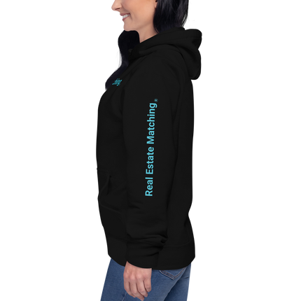 Unisex Hoodie with Real Estate Matching Logo