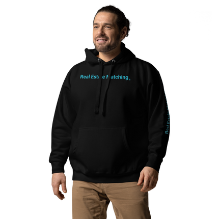 Unisex Hoodie with Real Estate Matching Logo