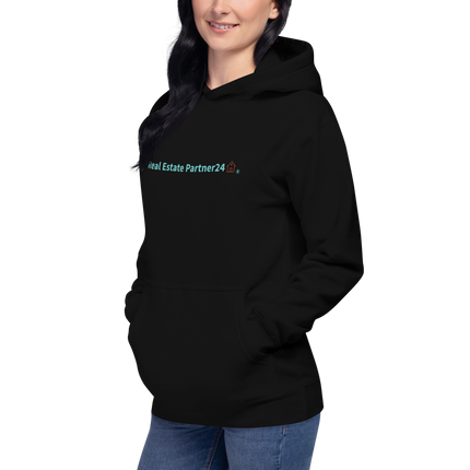 Unisex Hoodie with Real Estate Partner24 Logo