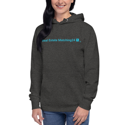 Unisex Hoodie with Real Estate Matching24 Logo