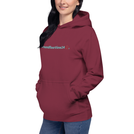 Unisex Hoodie Groundfloorview24 with House