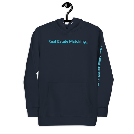 Unisex Hoodie with Real Estate Matching Logo