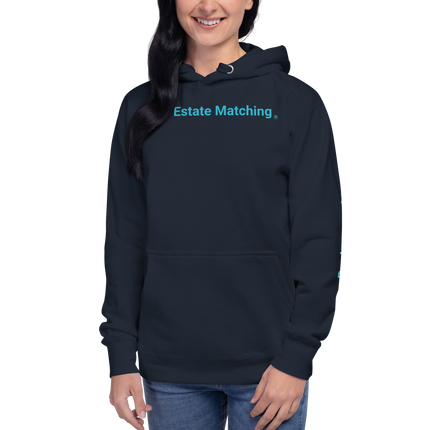 Unisex Hoodie with Real Estate Matching Logo