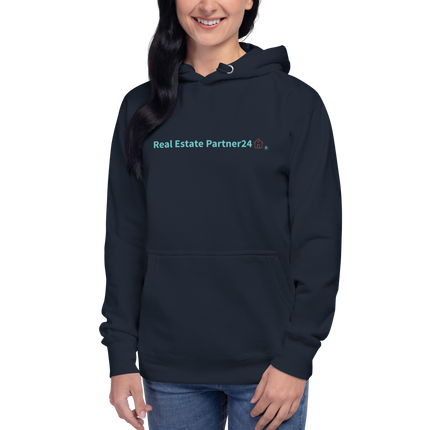 Unisex Hoodie with Real Estate Partner24 Logo