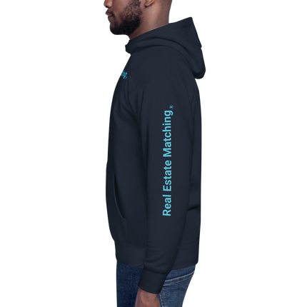 Unisex Hoodie with Real Estate Matching Logo
