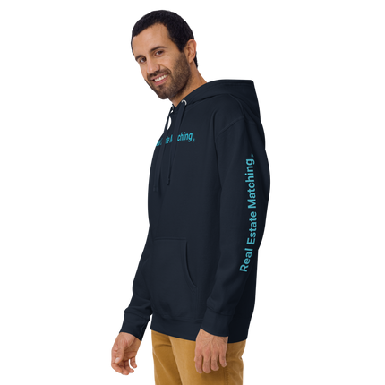 Unisex Hoodie with Real Estate Matching Logo