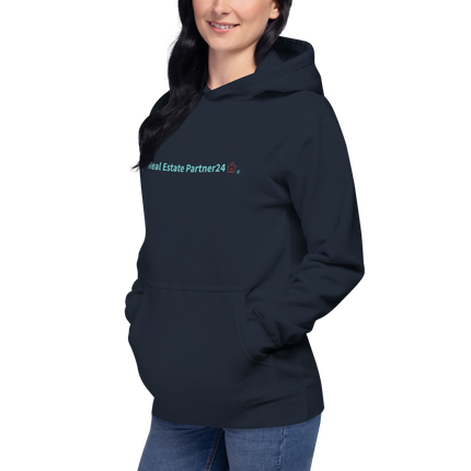 Unisex Hoodie with Real Estate Partner24 Logo