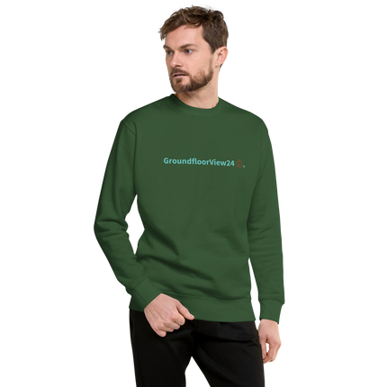 Unisex Premium Sweatshirt Groundfloorview24 with House