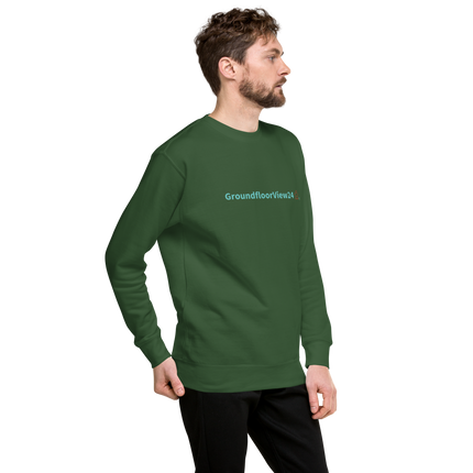 Unisex Premium Sweatshirt Groundfloorview24 with House