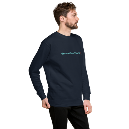 Unisex Premium Sweatshirt Groundfloorview24 with House