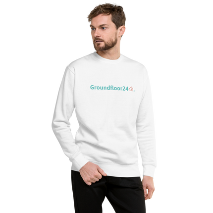 Unisex Premium Sweatshirt with Groundfloor24 Logo