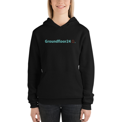 Unisex hoodie with Groundfloor24 Logo