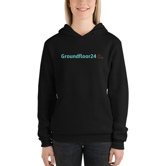 Unisex hoodie with Groundfloor24 Logo
