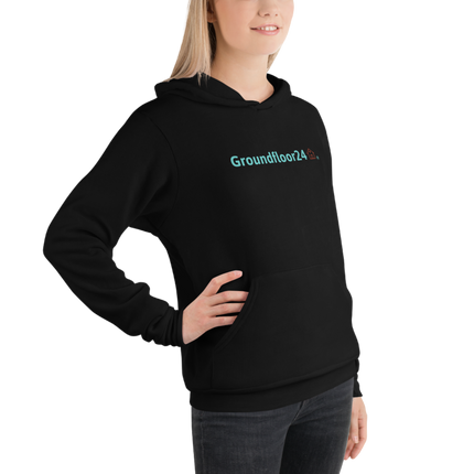 Unisex hoodie with Groundfloor24 Logo