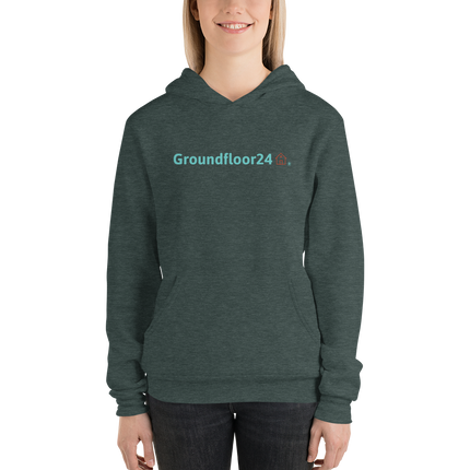 Unisex hoodie with Groundfloor24 Logo