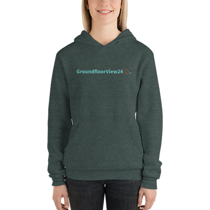 Unisex hoodie Groundfloorview24 with House