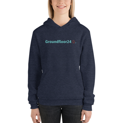 Unisex hoodie with Groundfloor24 Logo
