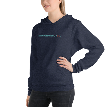 Unisex hoodie Groundfloorview24 with House