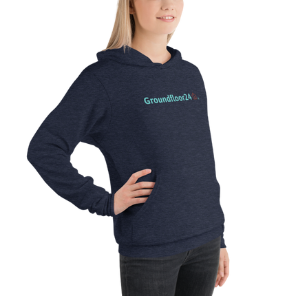 Unisex hoodie with Groundfloor24 Logo