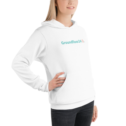 Unisex hoodie with Groundfloor24 Logo