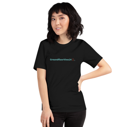 Unisex t-shirt Groundfloorview24 with House
