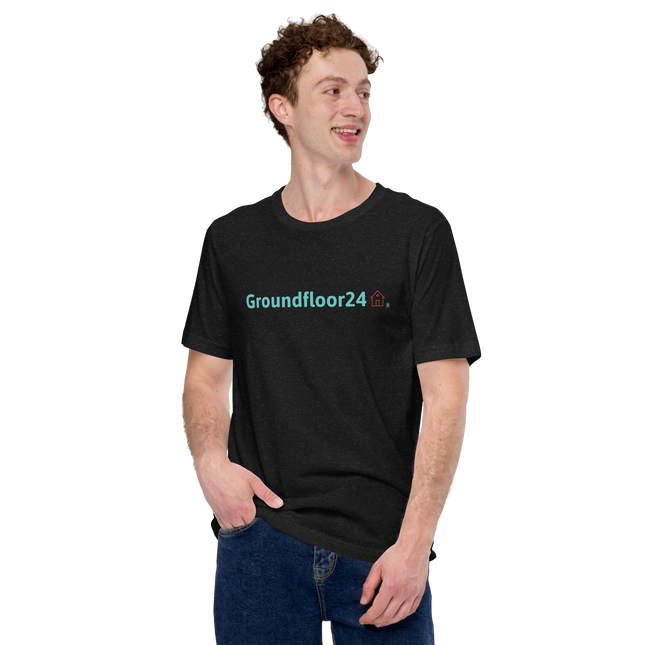 Unisex t-shirt with Groundfloor24 Logo