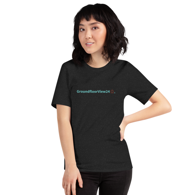 Unisex t-shirt Groundfloorview24 with House
