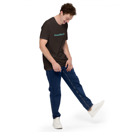 Unisex t-shirt with Groundfloor24 Logo