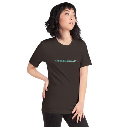 Unisex t-shirt Groundfloorview24 with House
