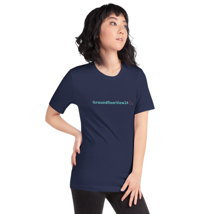 Unisex t-shirt Groundfloorview24 with House