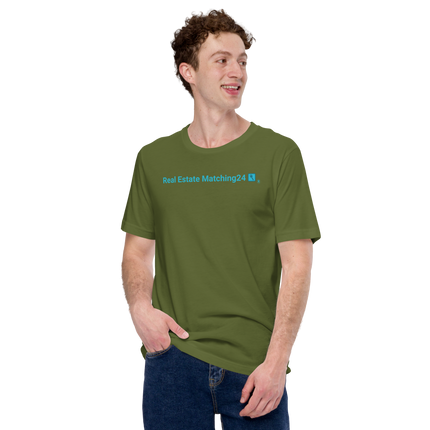 Unisex t-shirt with Real Estate Matching24 Logo