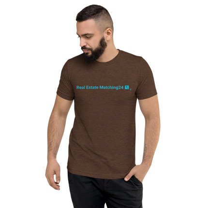 Short sleeve t-shirt with Real Estate Matching24 Logo