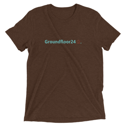 Short sleeve t-shirt with Groundfloor24 Logo