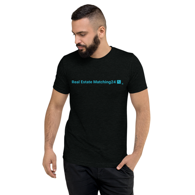 Short sleeve t-shirt with Real Estate Matching24 Logo