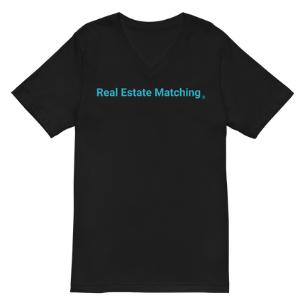 Unisex Short Sleeve V-Neck T-Shirt
