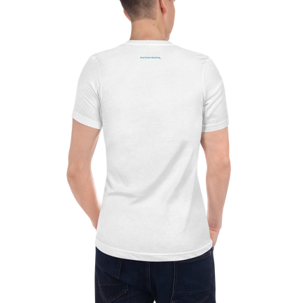 Unisex Short Sleeve V-Neck T-Shirt