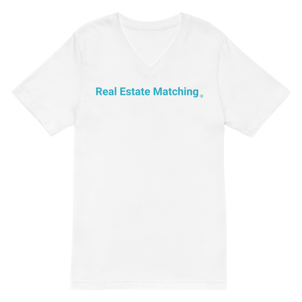 Unisex Short Sleeve V-Neck T-Shirt