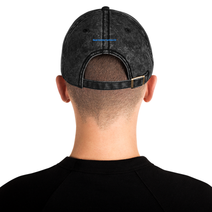 Norway Vintage Cap Real Estate Partner24 with 3 Logos.