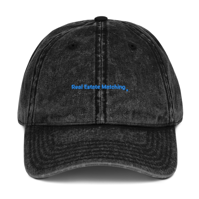 Vintage Cotton Twill Cap