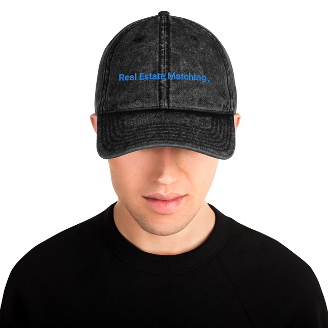 Czech Republic Vintage Cap Real Estate Matching with 3 Logos