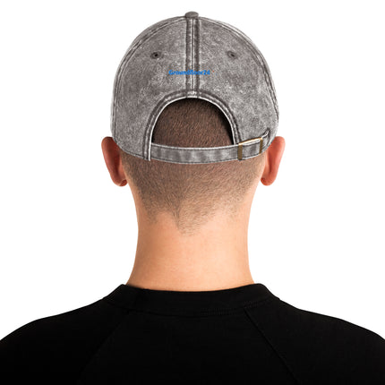 Albania Vintage Cap Groundfloor24 with 3 Logos.