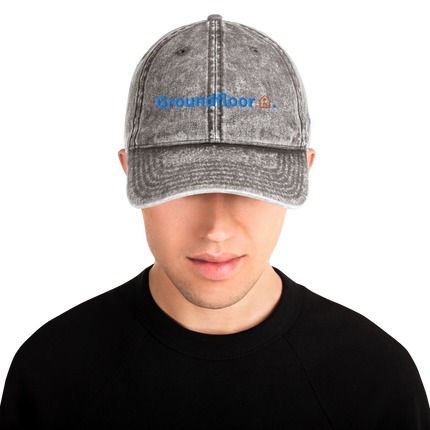 Czech Republic Vintage Cap Groundfloor with 3 Logos.